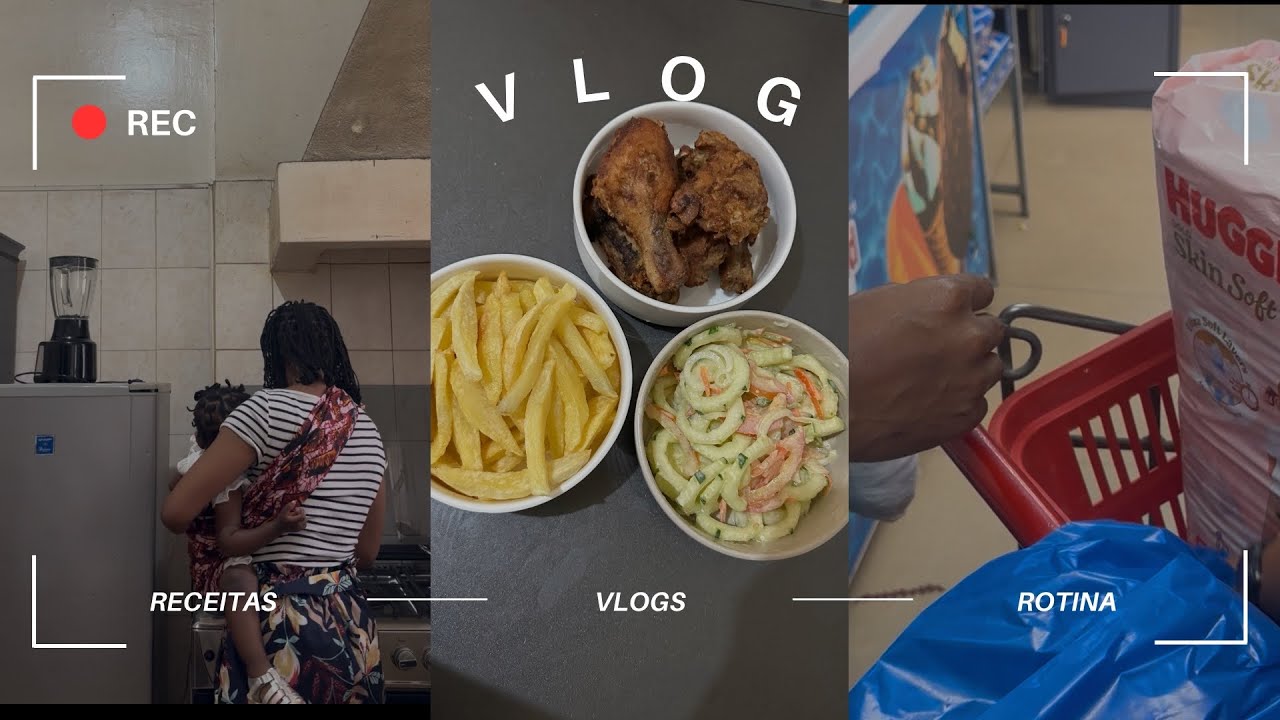 VLOG:COMPRAS  DA ALANNA + ALMOÇO| YouTuber Moçambicana 