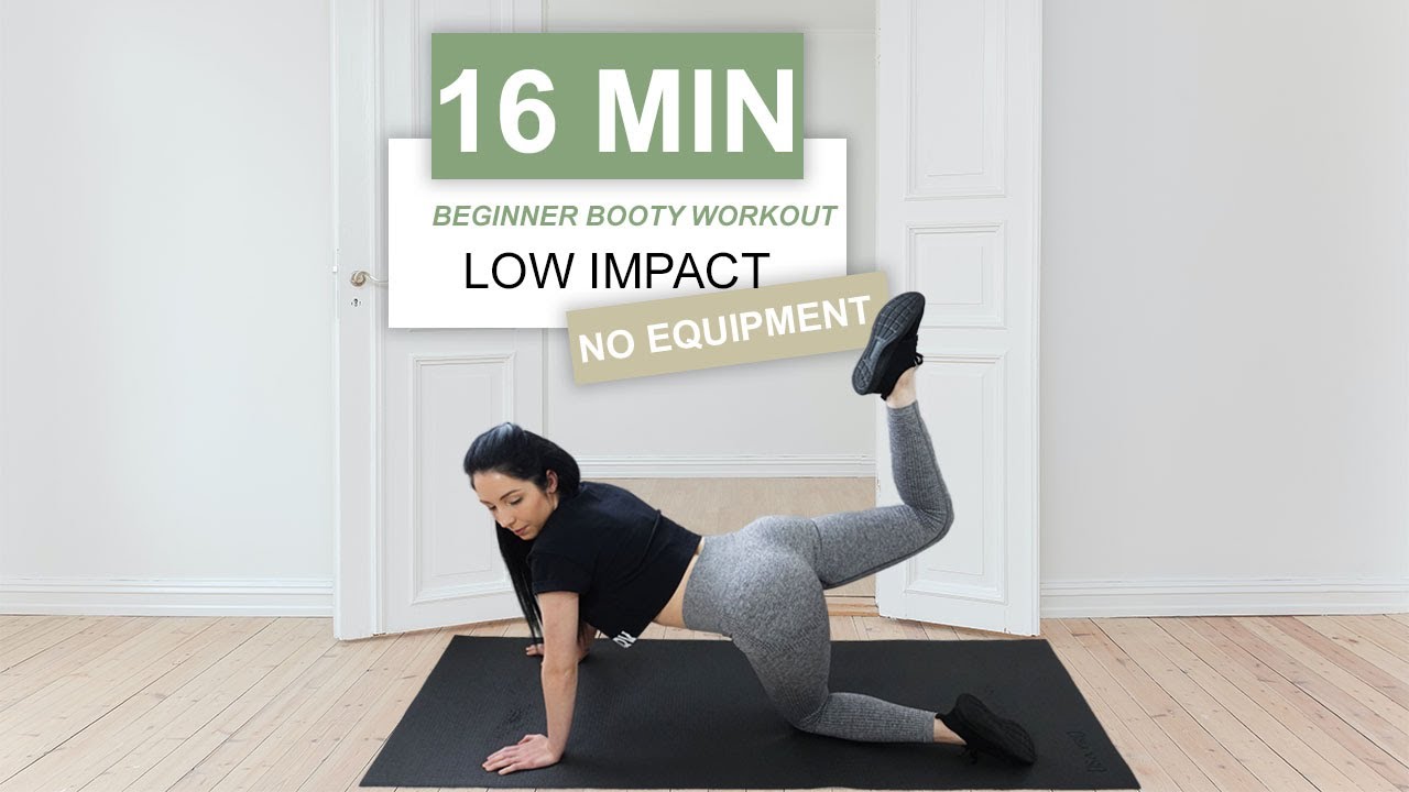 15 MIN BEGINNER BOOTY WORKOUT | START TO GROW BUBBLE BUTT| LOW IMPACT / *No equipment | Monika Timar