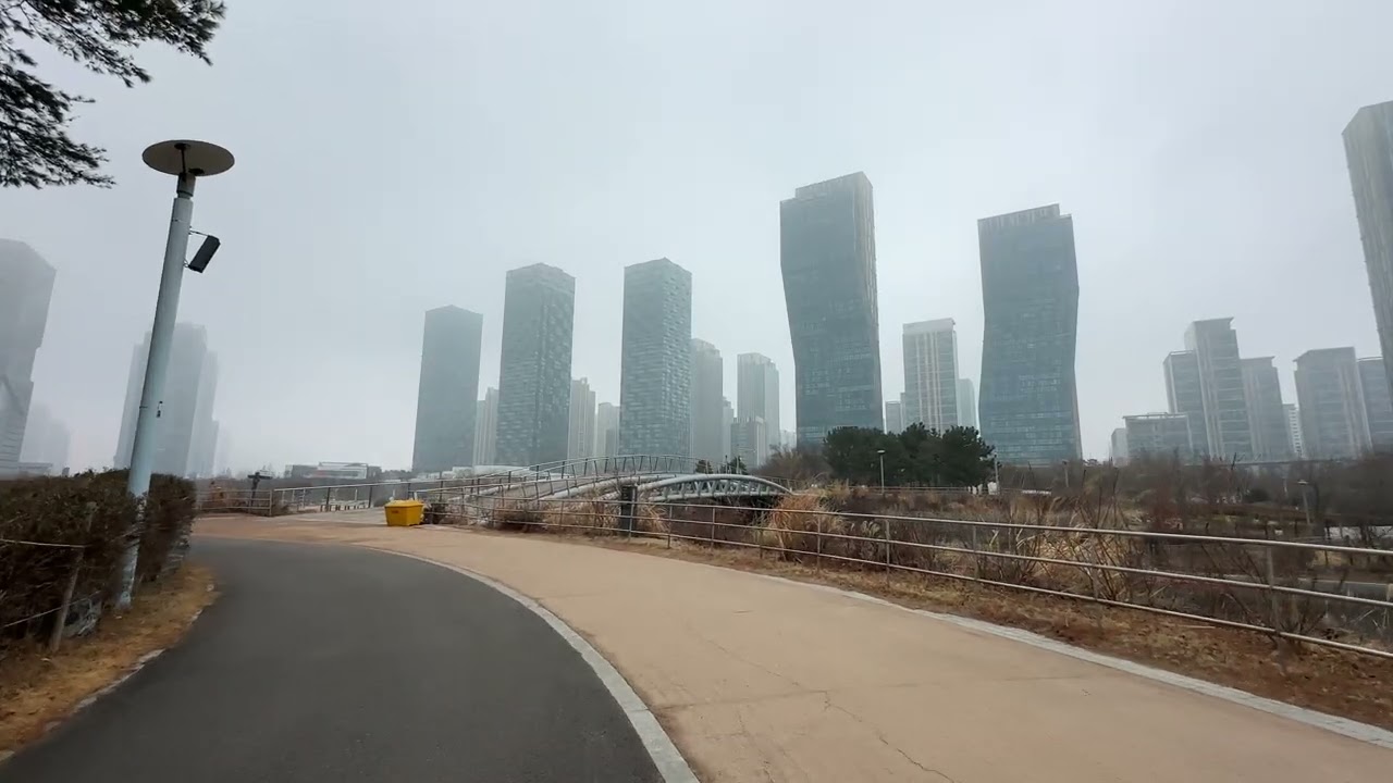 Incheon Central Park Seoul Walking