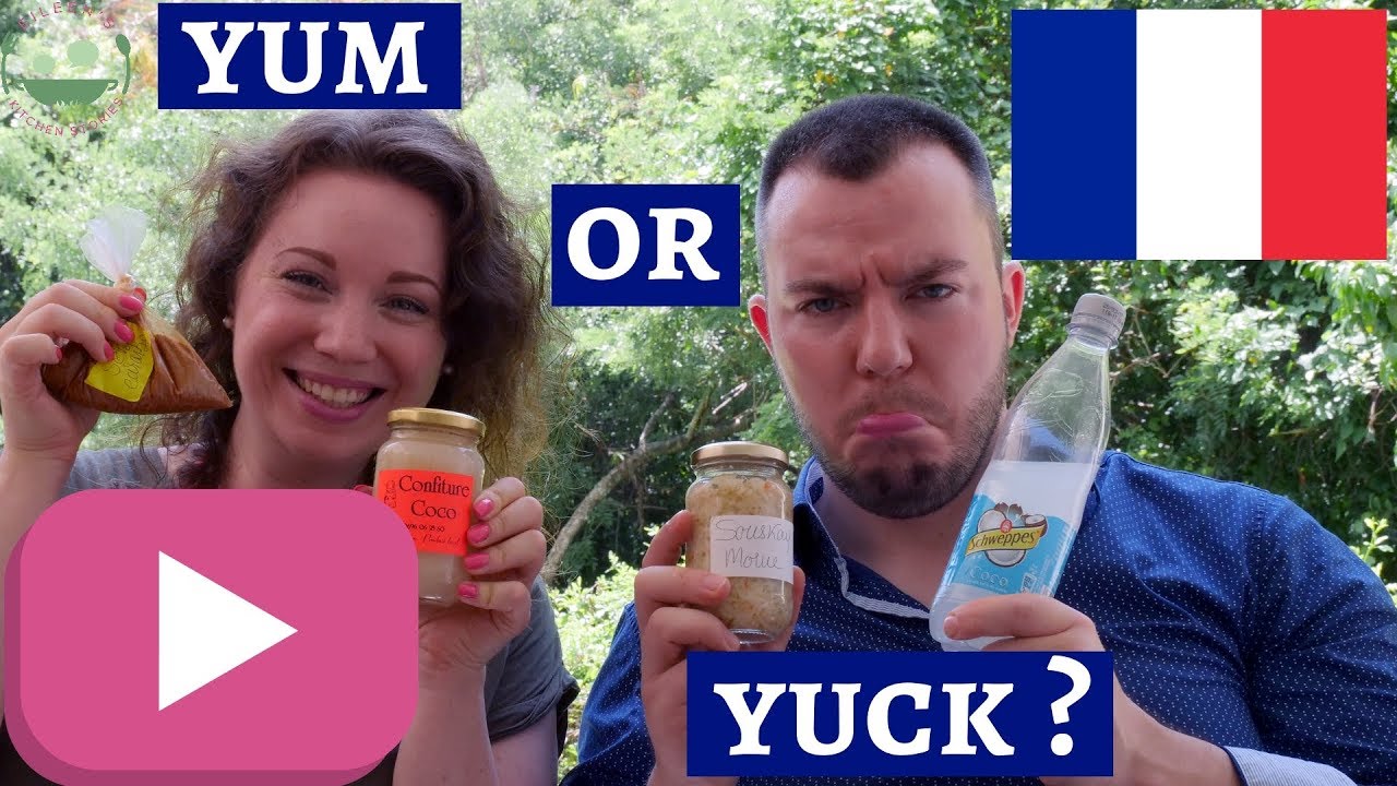 Germans try CARIBBEAN FOODS (Martinique)