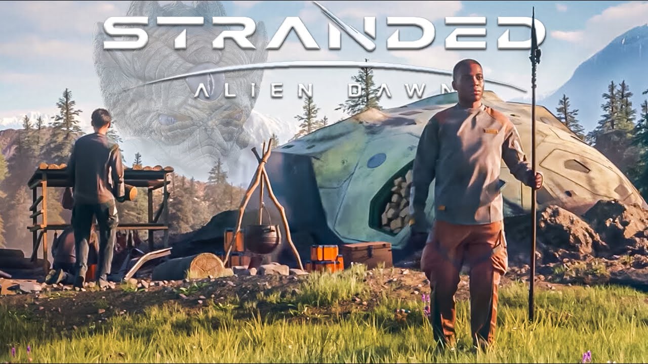 КАК НАЙТИ ОСТАЛЬНЫХ ВЫЖИВШИХ ✌😁 STRANDED ALIEN DAWN обзор SmokeSED (смокисед)◄ #4
