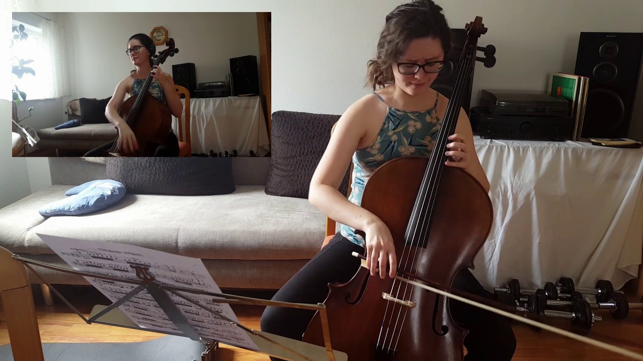 Baroque Bow vs Classical Bow // F.A. Kummer Op. 57 no. 1 w/ Accompaniment