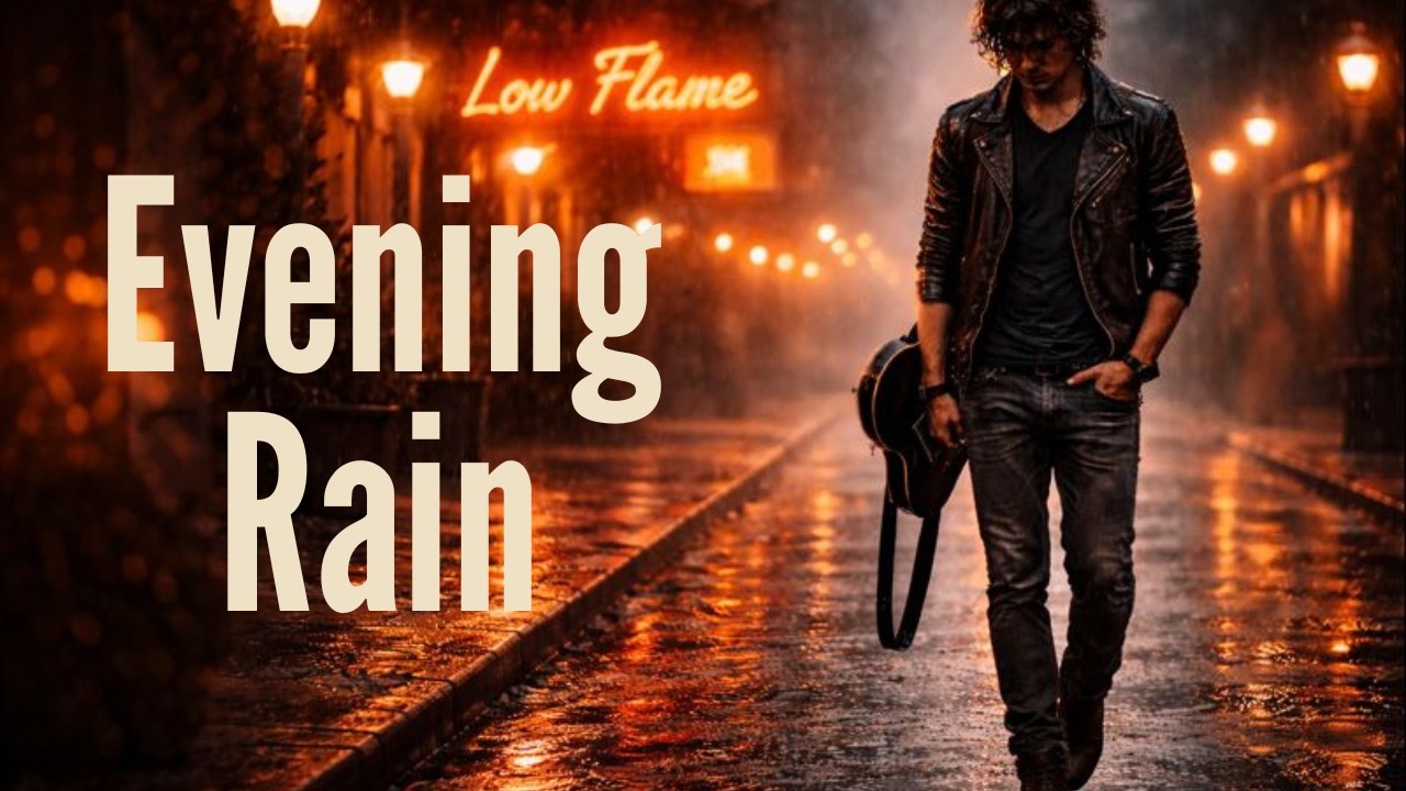 Evening Rain | Soft Rock Ballad (Lyrics)