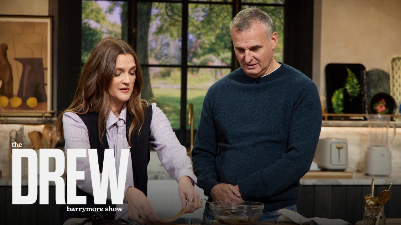 Drew Barrymore Shows Phil Rosenthal How to Make Blackened Fish Recipe | The Drew Barrymore Show