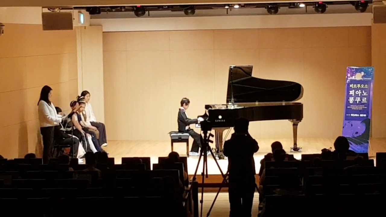 20231118 - 작은녀석 연주. 비르투오소 피아노 콩쿠르 [베토벤 - 피아노 소나타 20번 G장조, Op49 No.2의1악장]
