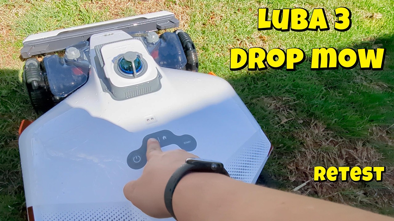Как использовать функцию DropMow в Mammotion Luba 3