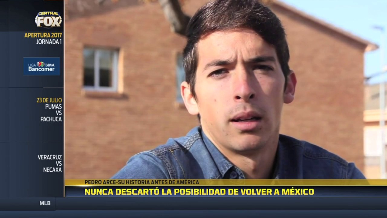 Despu&eacute;s de unos a&ntilde;os en Europa, Pedro Arce llega a Coapa