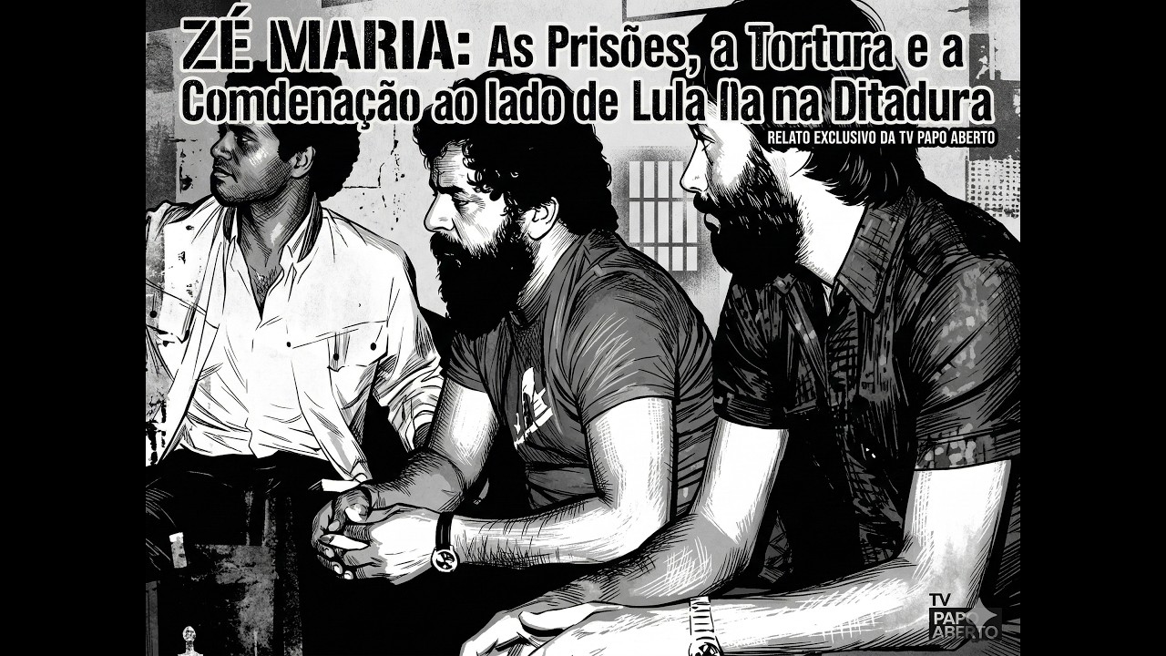 ZÉ MARIA: As Prisões, a Tortura e a Condenação ao lado de Lula na Ditadura