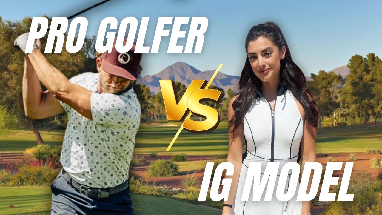 Can This Instagram Model Beat Me In 6 Hole Match?!