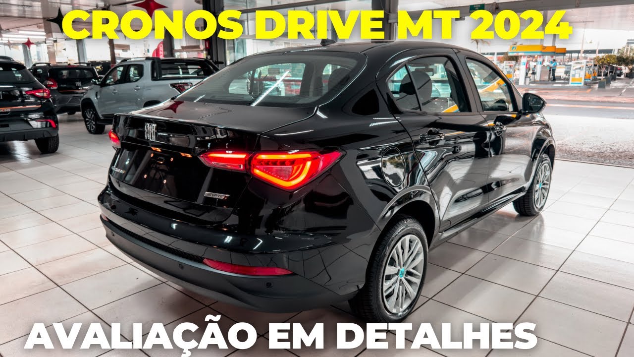 FIAT CRONOS DRIVE 1.0 MANUAL 2024 - O NOVO CRONOS DE ENTRADA