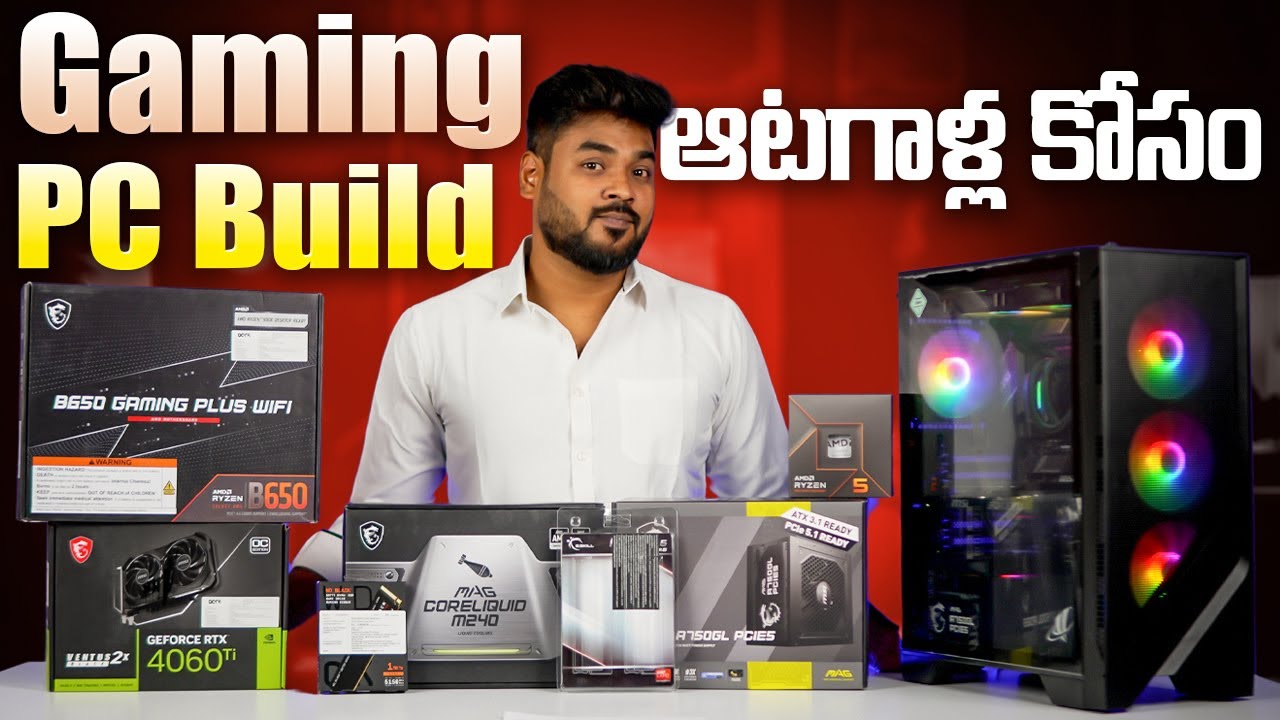 1.1 Lakh Gaming PC with AMD Ryzen 5 7600X & RTX 4060 Ti