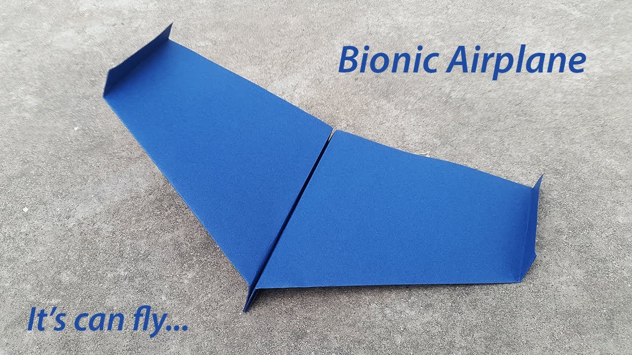 Making Paper Aircraft | Paper Airplane | Bionic Paper Planes