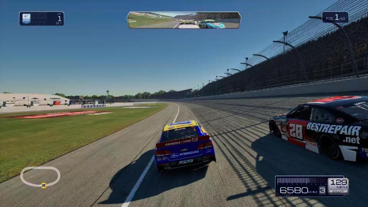 NASCAR 25 ARCA Menards series championship mode season 1 race 9