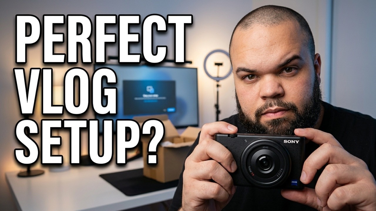 Sony ZV-1F Vlogging Camera Unboxing and Setup