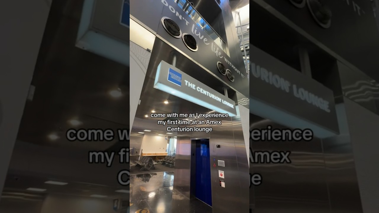The Truth About Amex Centurion Lounges 🤯 #amexplatinum #creditcard