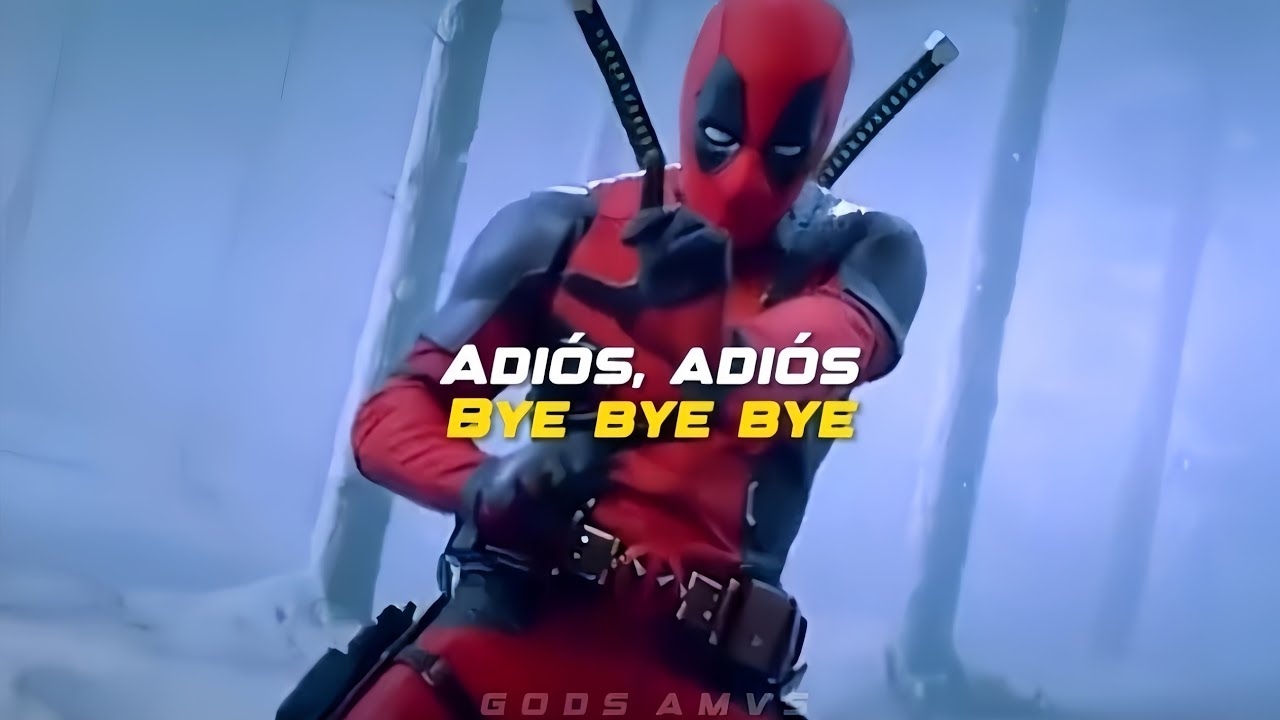 Deadpool y Wolverine | Bye Bye Bye - NSYNC (slowed + reverb)