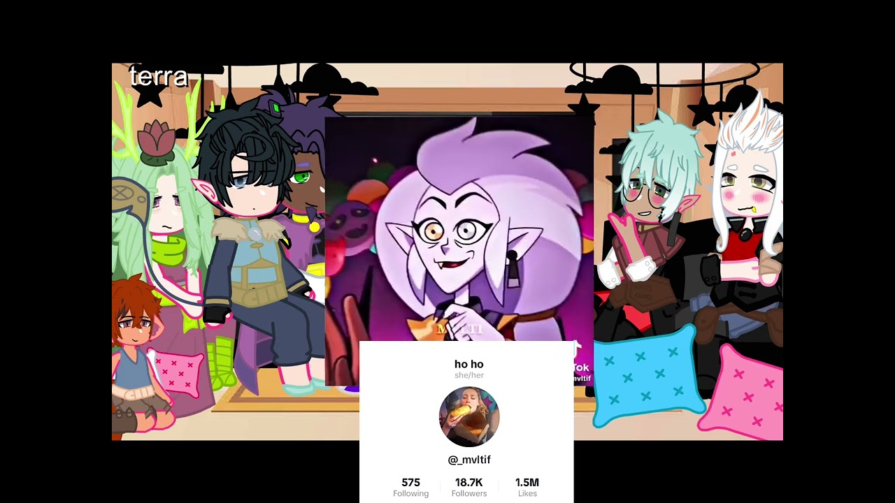 The heads of the covens react + future eda react||eda X  ||gacha||owl house