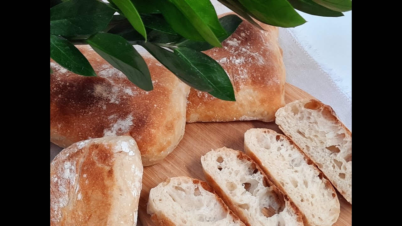 Pan Fácil: Chapata sin amasar. La mejor receta que he probado.
