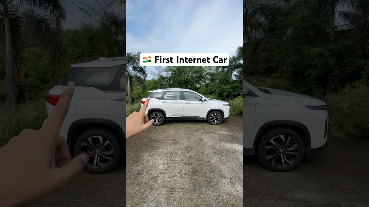 Indias First Internet Car🔥 ft. MG Hector