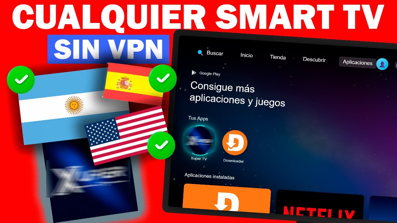 Como INSTALAR Xuper TV GR△T1S!# en Cualquier SMART TV, TV BOX, FIRE TV, Android TV OFICIAL 2026