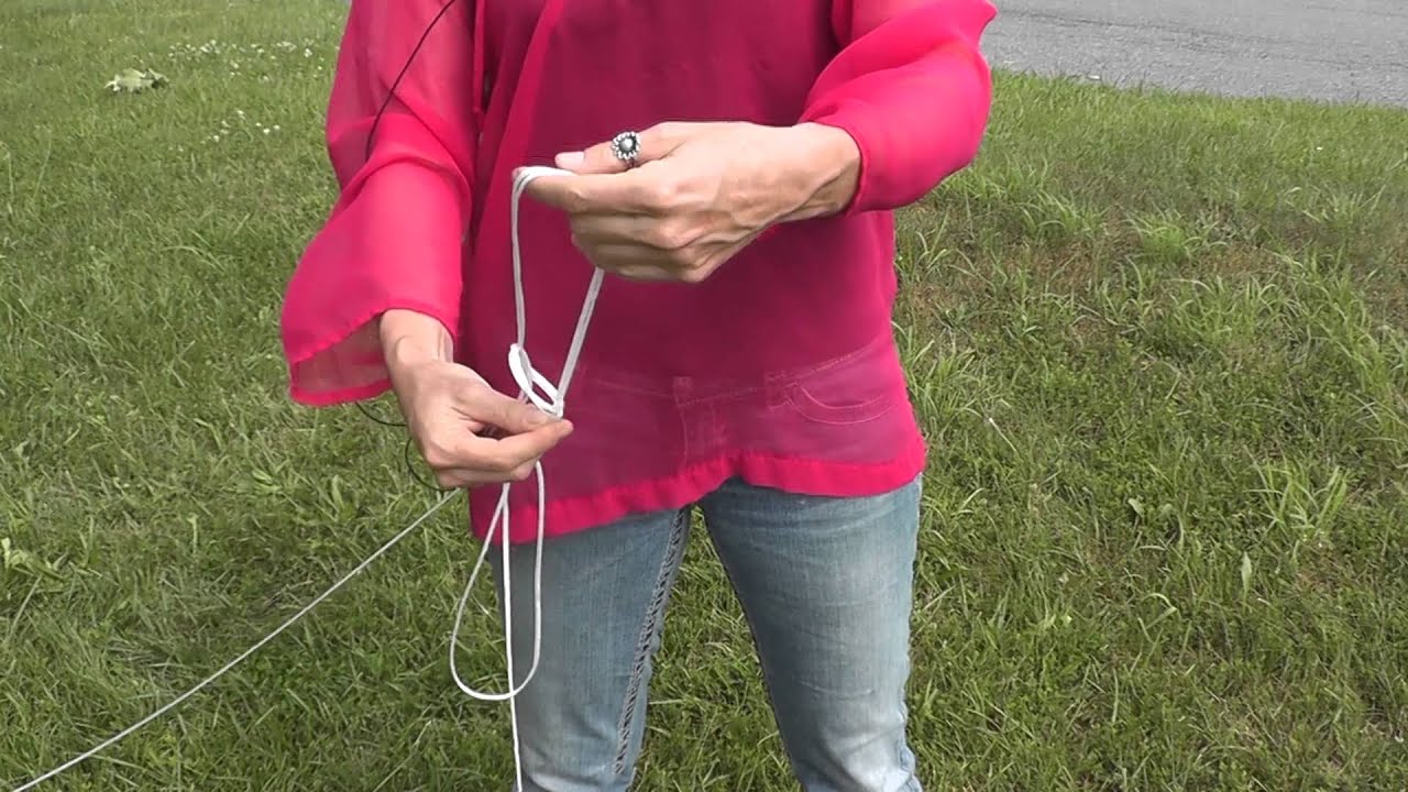Easy to Tie Anchor Knot