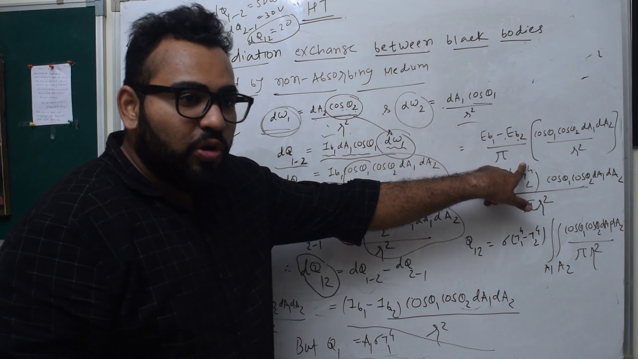 HT EPISODE 53 RADIATION EXCHANGE BETWEEN BLACK SURFACE