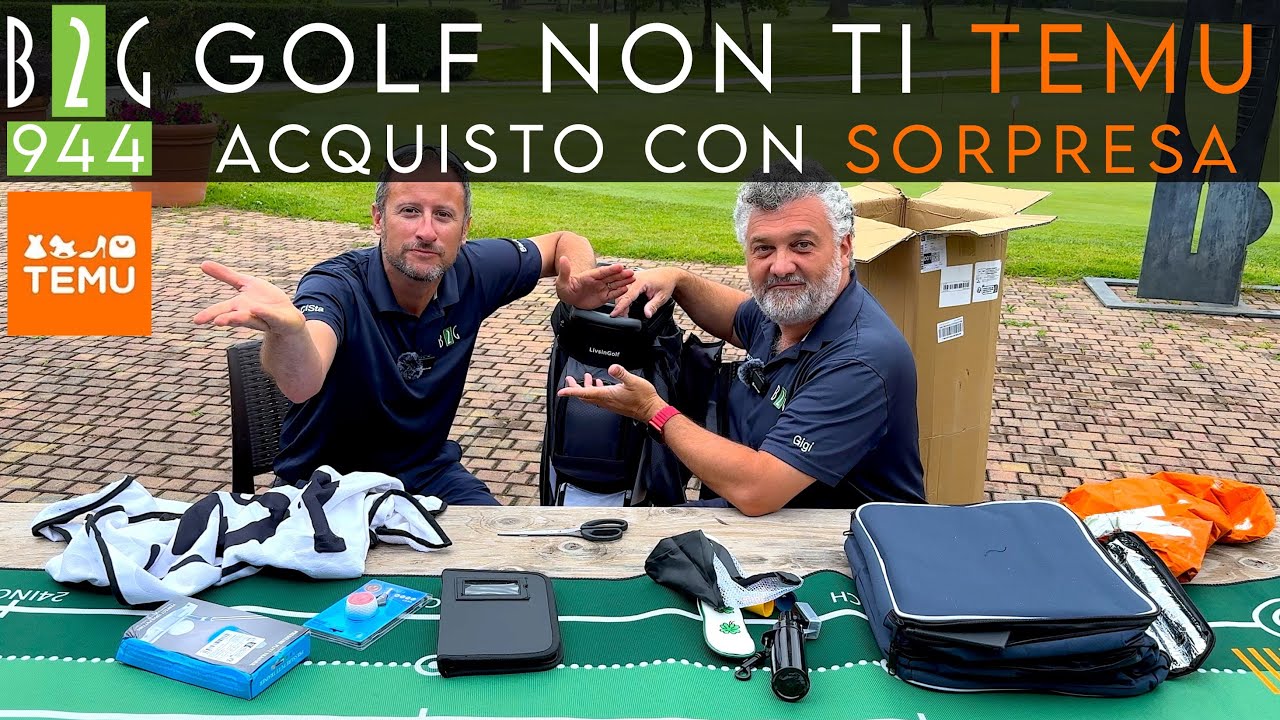 PACCO CON SORPRESA TEMU GOLF!!! - Video 944