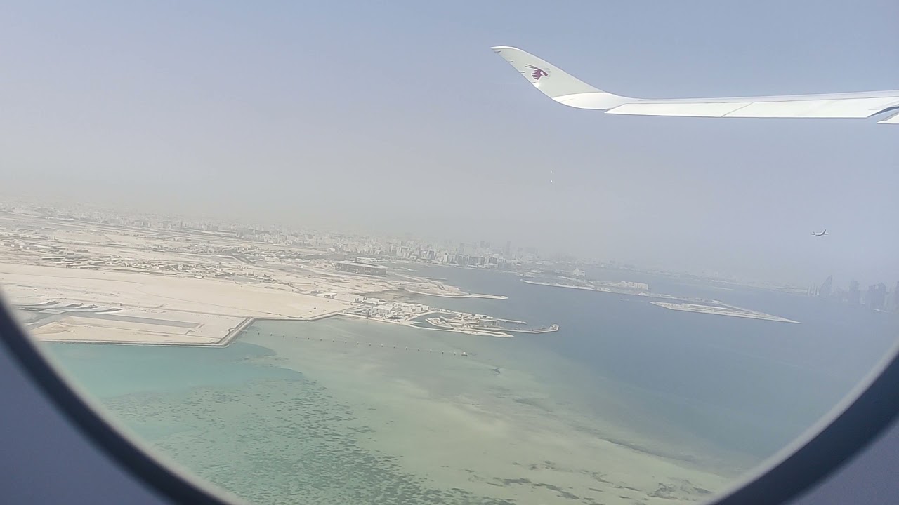 Take off QR620 Doha qatar HIA airport to sanfrancisco usa