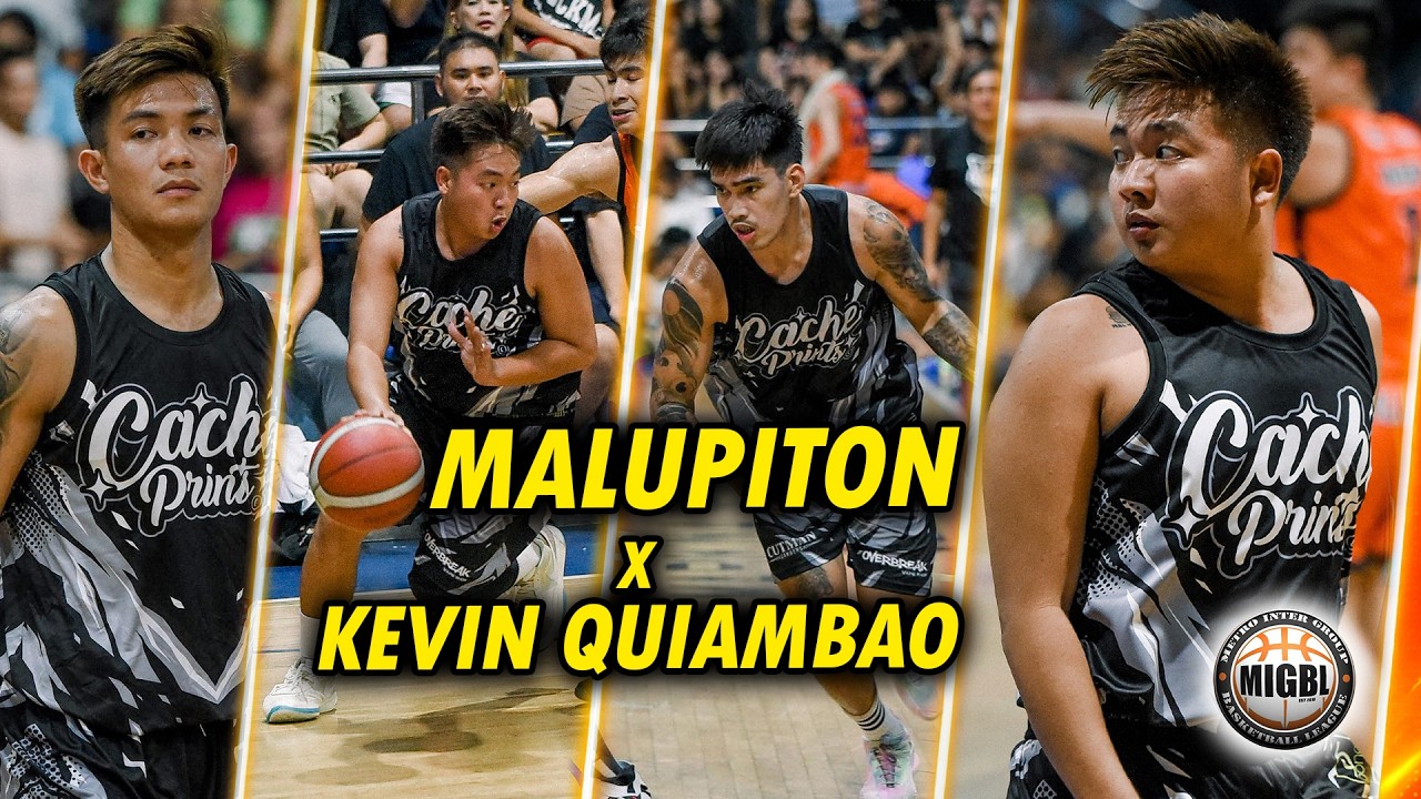 MALUPITON AT KEVIN QUIAMBAO NAGSANIB PWERSA SA LARO! ANG LUPET NG HANDLES NI BOSSING!