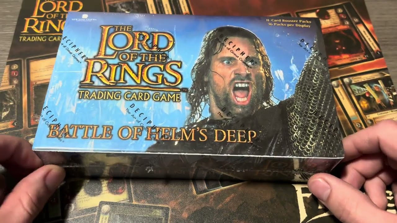 LOTR TCG Battle of Helms Deep Booster Box Opening #2