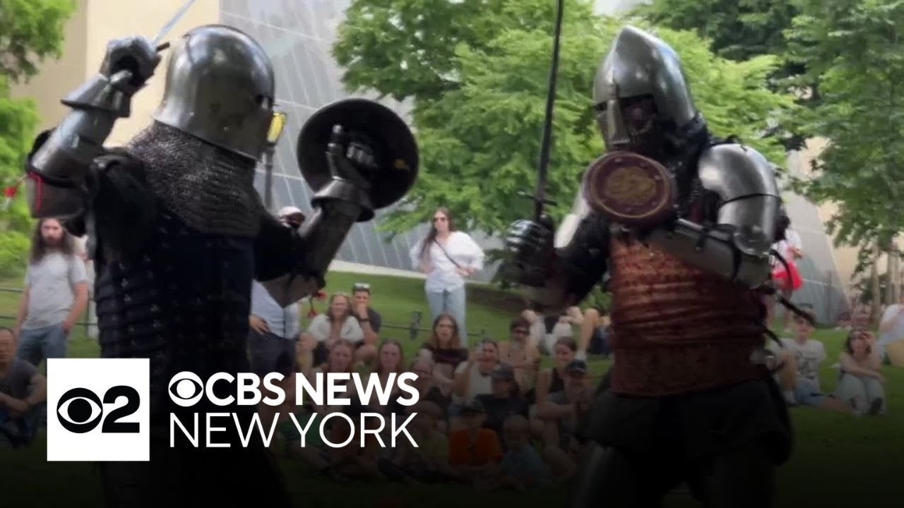 Gladiators NYC brings full contact weapons and armor fighting to Central Park