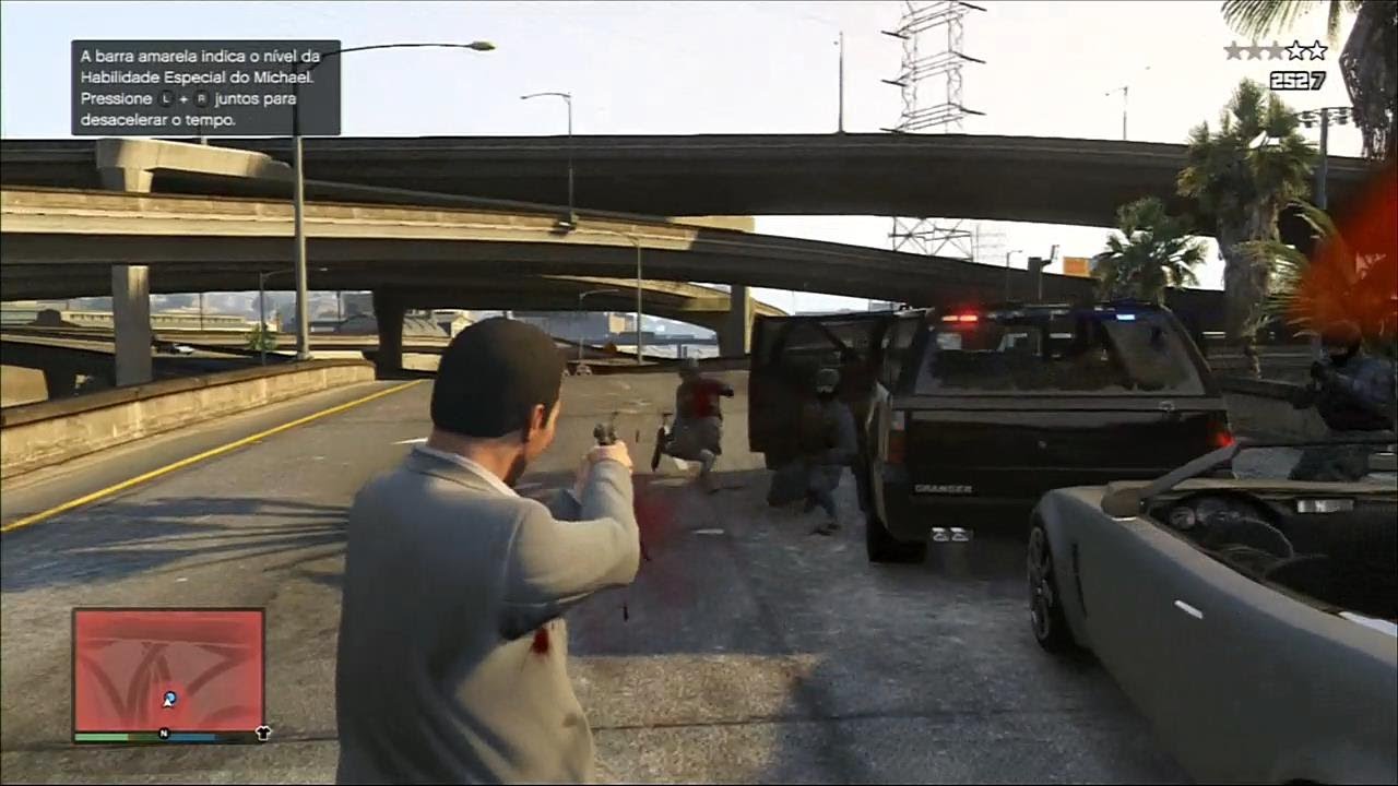 GTA 5: Roubando o Furgão da FIB PT-BR #09