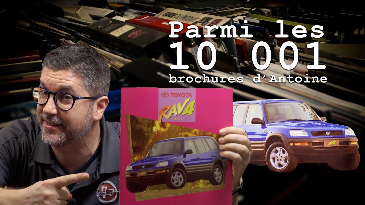Le Toyota RAV4 1997 | Les 10 001 brochures d'Antoine