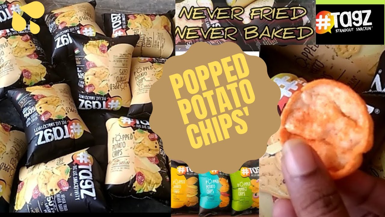 Tagz Potato chips never baked neverfried|used CRED app 'great for the good'|Rs.250 CB  #flyingskies1