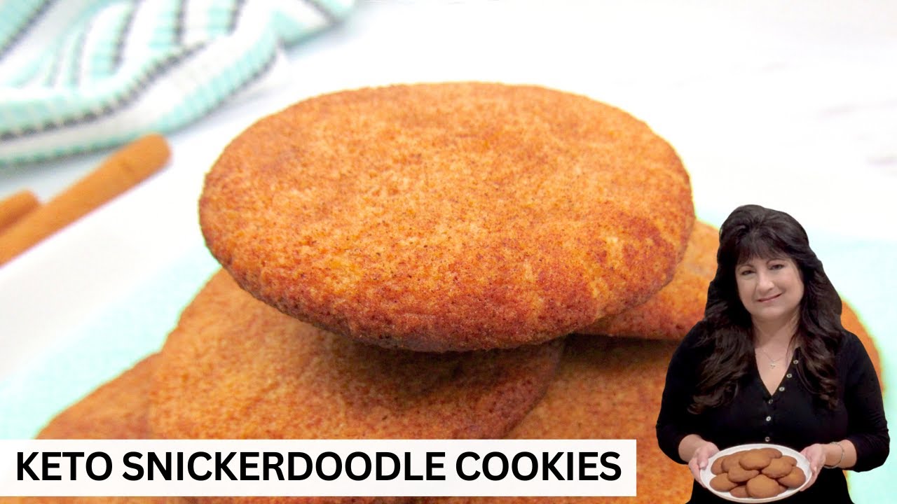 Keto Snickerdoodle Cookies: Sweet & Chewy!
