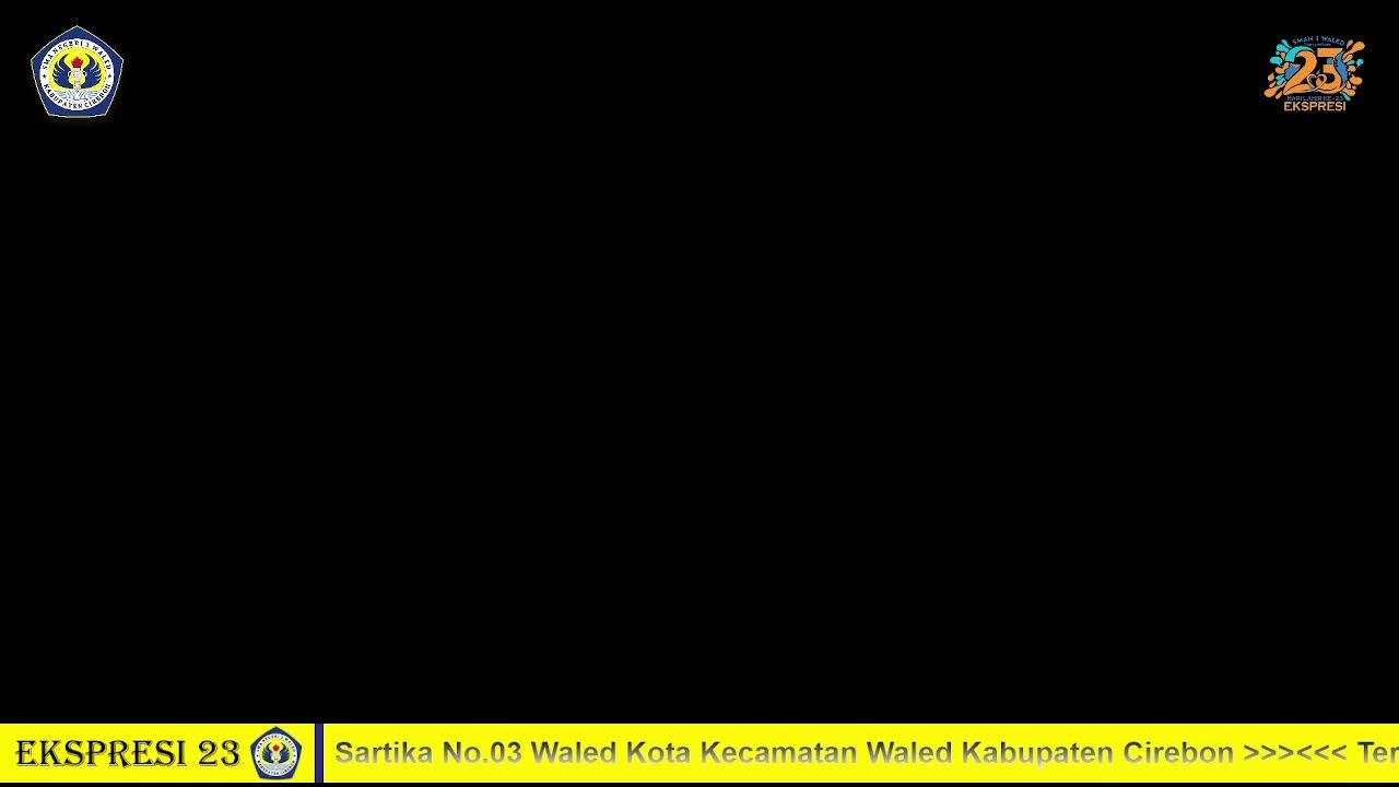 HARLAH 23 SMAN 1 WALED - EKSPRESI