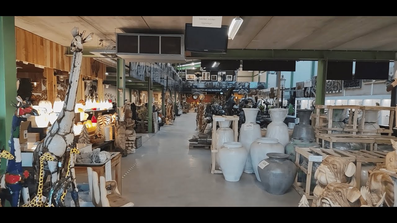 Impressie showroom Eliassen Home & Gardenpleasure Ammerzoden