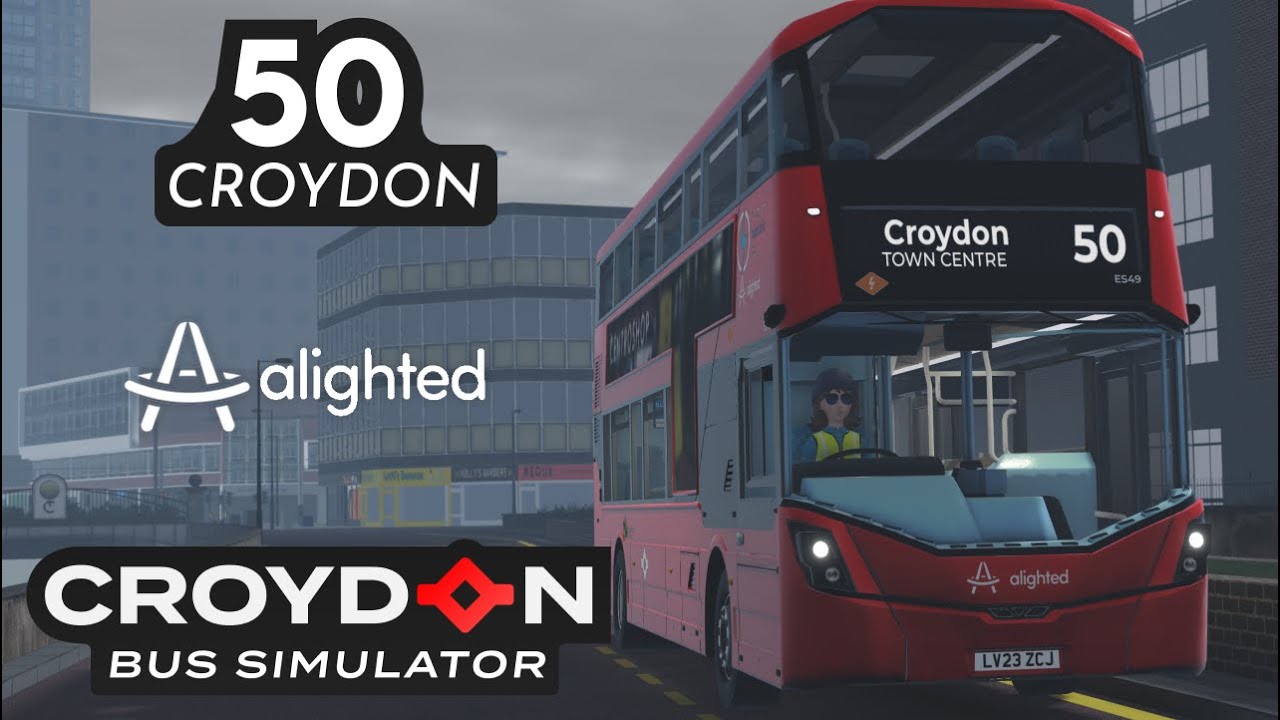 Croydon Bus Simulator | 50 to Croydon | Electroliner