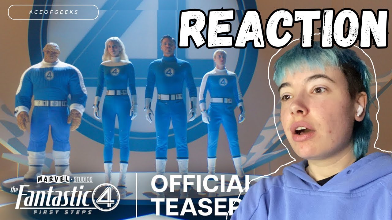 The FANTASTIC FOUR: First Steps Official Teaser | REACTION