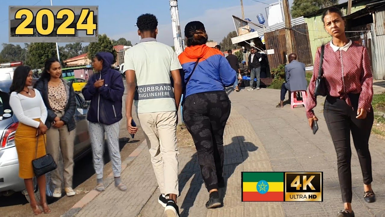 Beautiful Ethiopia , 🇪🇹 Addis Ababa walking Tour 2024