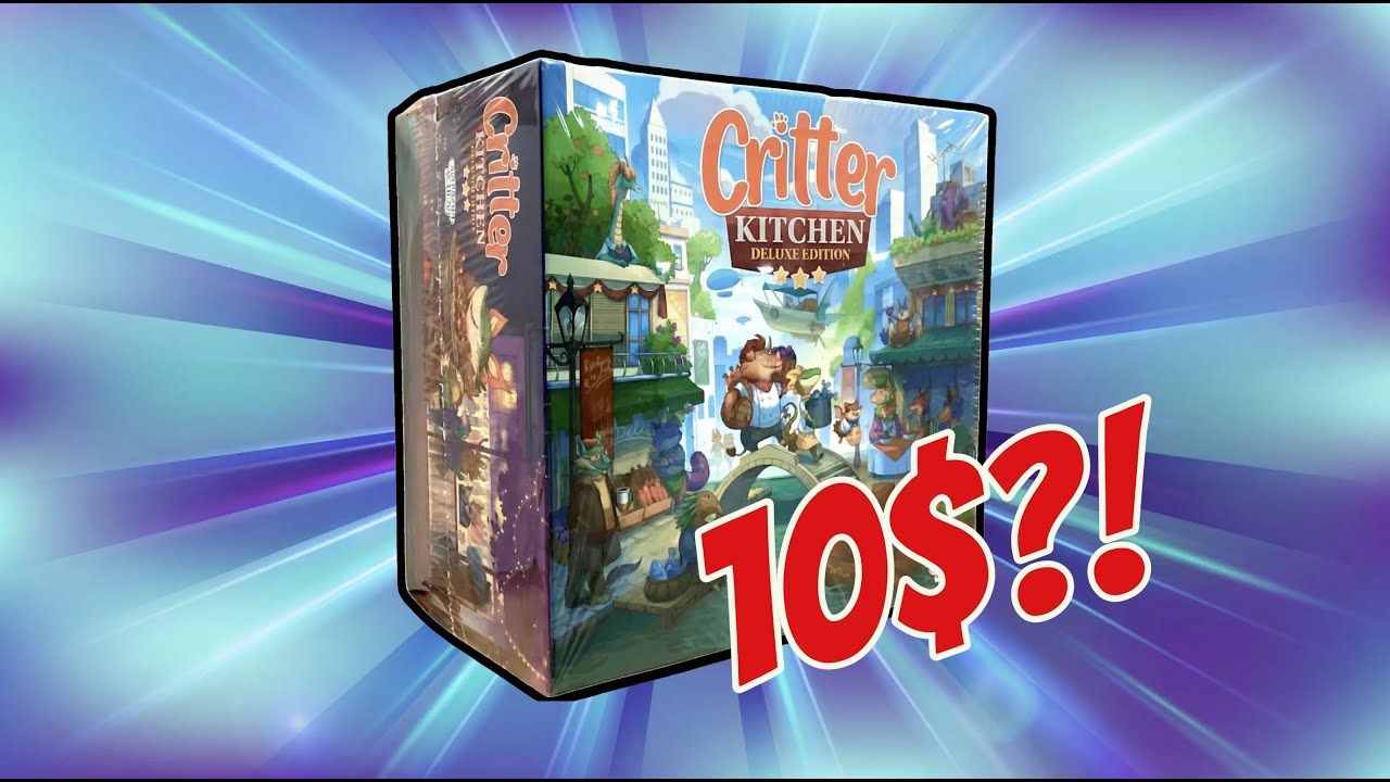 CRITTER KITCHEN DELUXE 10$!? — BOARD GAME THRIFT