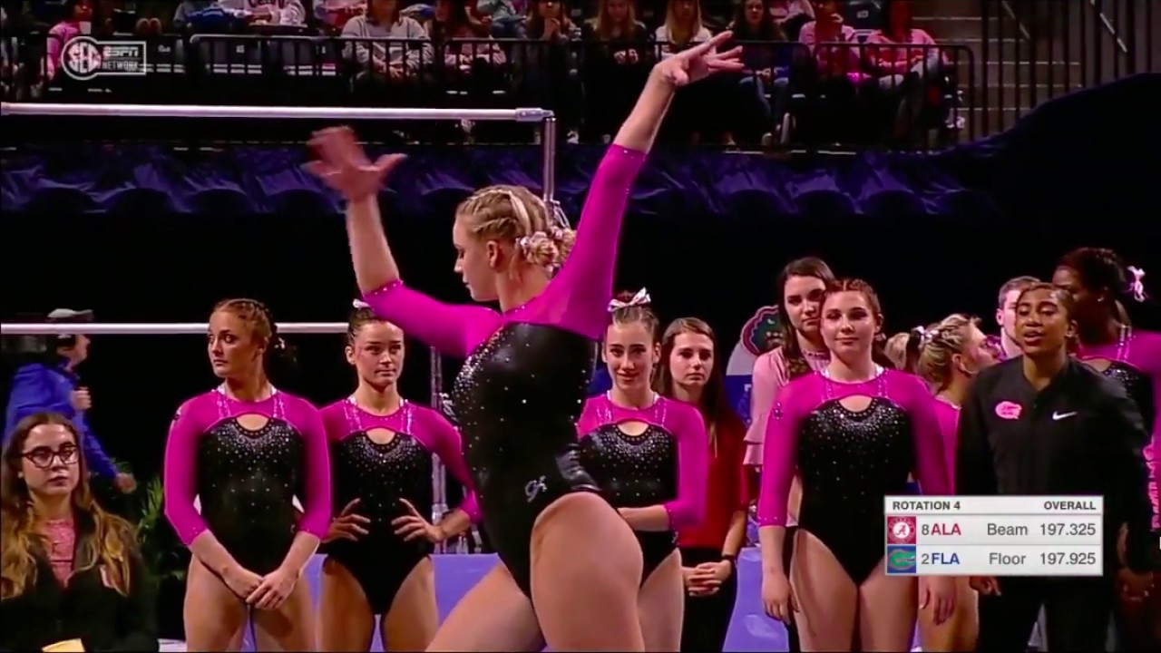 Alyssa Baumann (Florida) Floor 2/21/2020 - Florida vs. Alabama