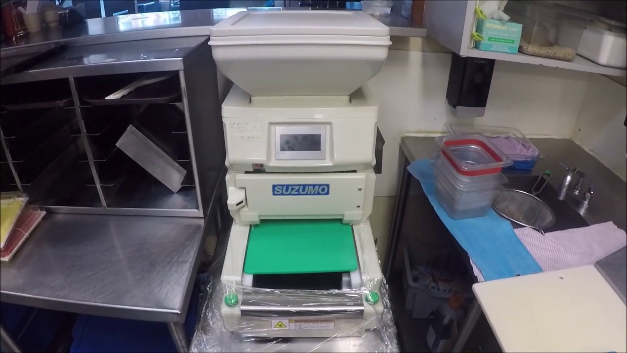 [Sushi side] # How to clean Roll machine