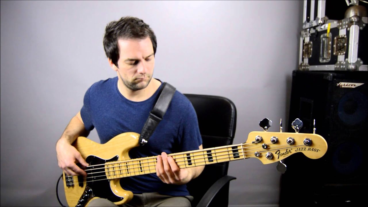 Ain`t Nobody - Chaka Khan. Bass guitar cover by Mitch Cockman - Yorkshire Bass Player