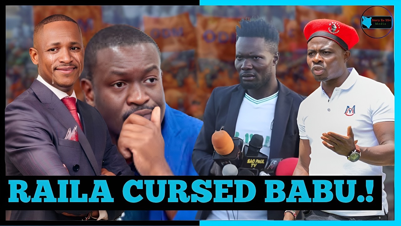 Calvin Gaucho Reveals What Happened Between Raila Odinga and Babu Owino.!