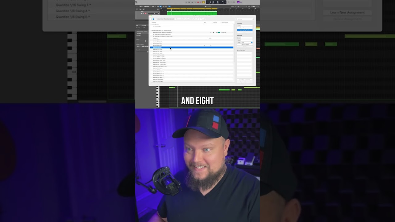 Stop Quantizing the Slow Way! (Logic Pro Quantization Shortcuts)