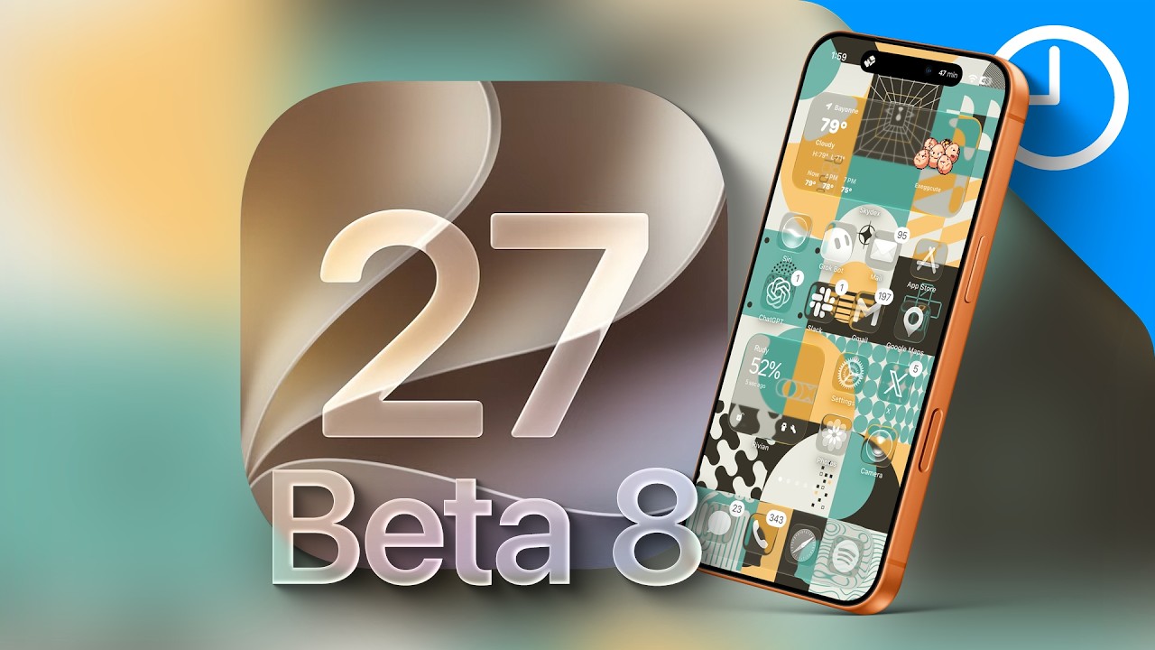 iOS 27 Dev Beta 8 &mdash; Все новинки!