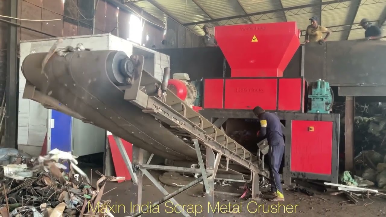 Maxin India Metal Shredder, Scrap Metal Shredder, Metal Crusher, #MaxinIndiaMetalCrusherinSriLanka,