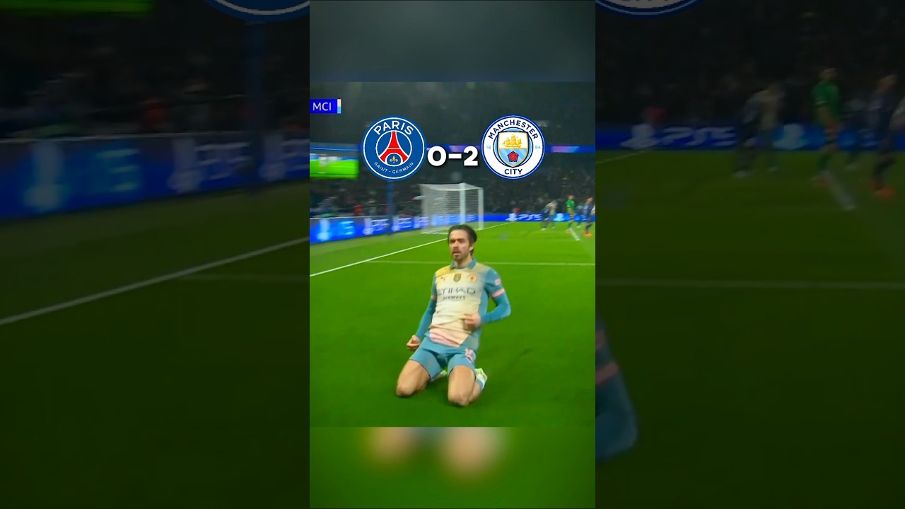 Psg comeback vs man city 😈☠️🥶⚽ #footballshorts #football #mancity