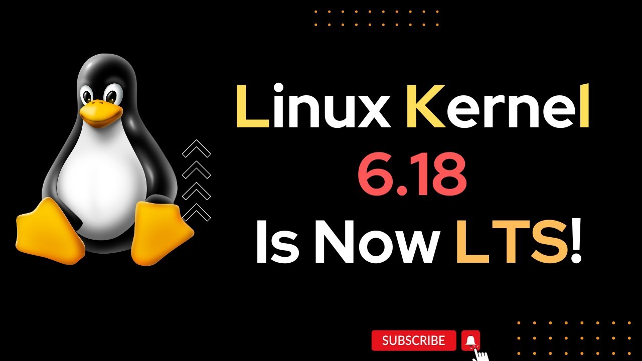 Ядро Linux 6.18 теперь LTS! Поддержка до 2027 года
